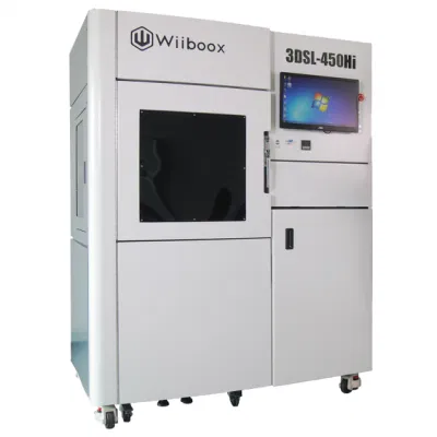 Wiiboox 3DSL450 macchina da stampa 3D SLA ad alta precisione resina industriale Strumento di prototipazione rapida per la stereolitografia di stampanti 3D SLA