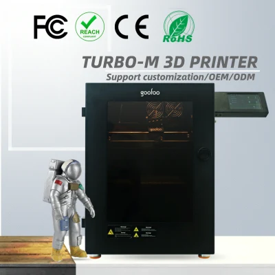 Stampante 3D personalizzabile ad alta velocità fino a 500 mm/S Metal con Telecamera ai per la stampa rapida di modelli industriali
