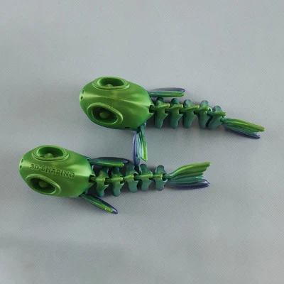 Forniture di fabbrica Stampa 3D personalizzata stampante 3D SLS PLA Toy Modello di pesce