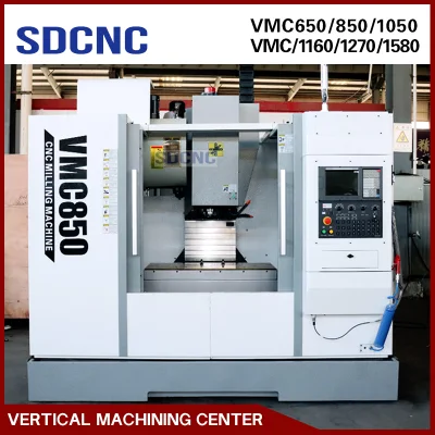 Centro di lavorazione verticale Vmc850 Vmc1050 Vmc1160 Vmc1270 Centro di lavorazione Vmc1580 Utensili per fresatrici CNC