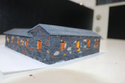 Stampa 3D prototipo Service House modello 3D Print