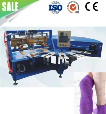 Inchiostro di plastica del PVC di stampa di punteggiatura per la stampatrice automatica della macchina da stampa dello schermo punteggiato del PVC dei calzini di fabbricazione dei calzini per il marchio del silicone 3D e punteggiata