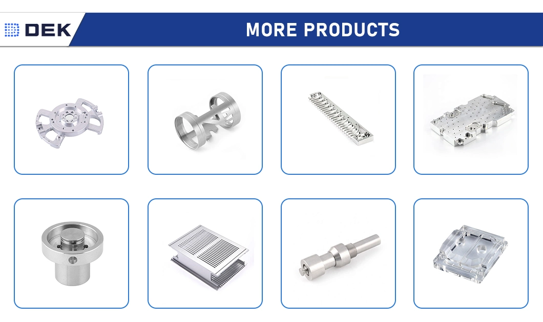 China Factory Custom Anodized Aluminum CNC Milling Machined Mechanical Parts
