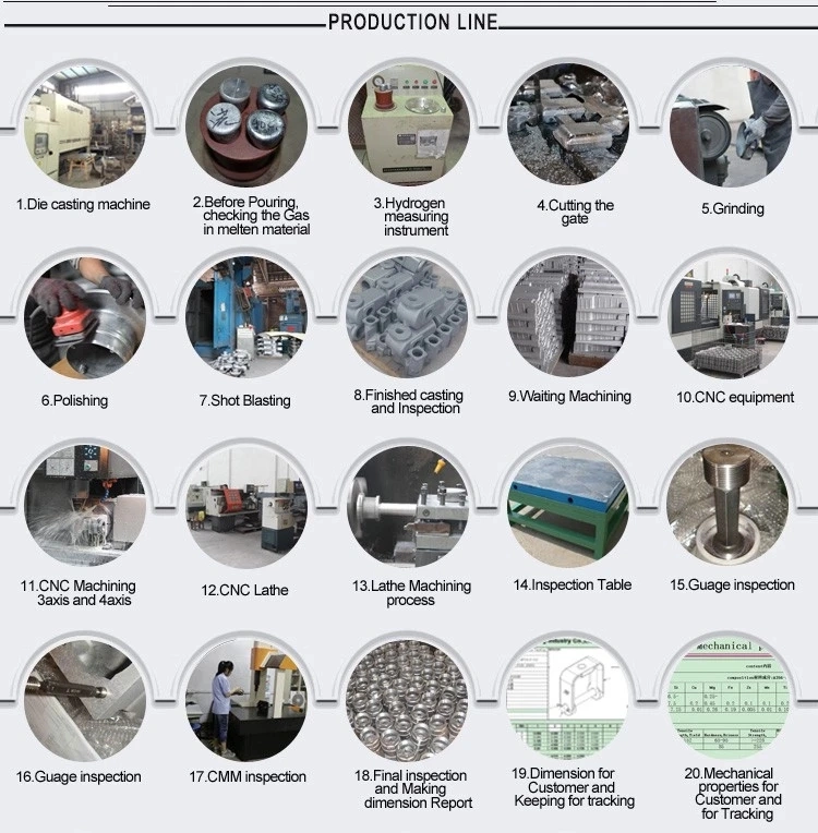 Chinese OEM Aluminum Die Casting Auto Engine Parts China Car Spare Parts