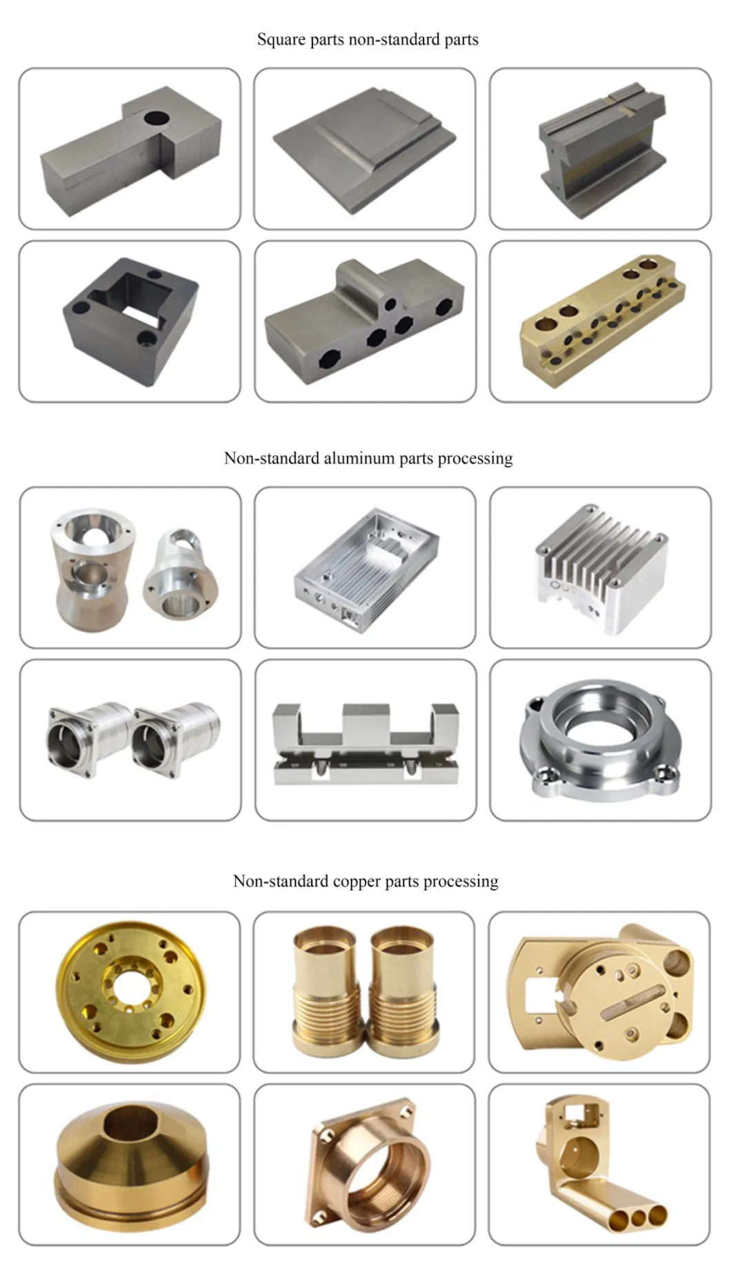 Auto Parts Robot Parts Processing Aluminum Alloy Parts CNC Metal Prototype Processing