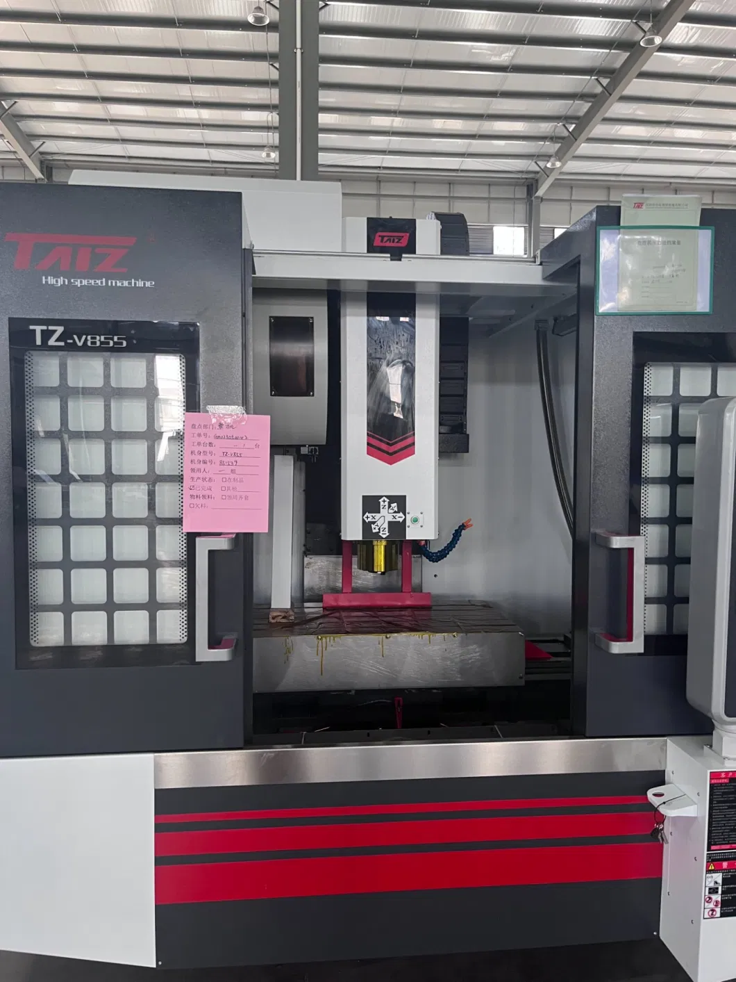 6 Axis CNC Milling Machine Vmc 1060 Taiwan Vmc Milling Machine Center for Sale