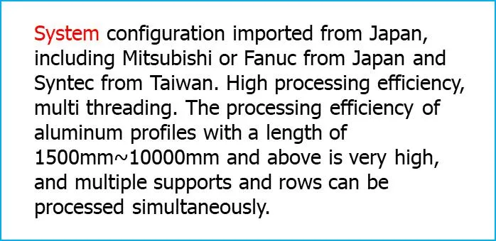 Vertical CNC Profile Processing Machine for Mould Making Used on Aluminum Copper Steel Profiles Cutting Milling Drilling Tapping V25