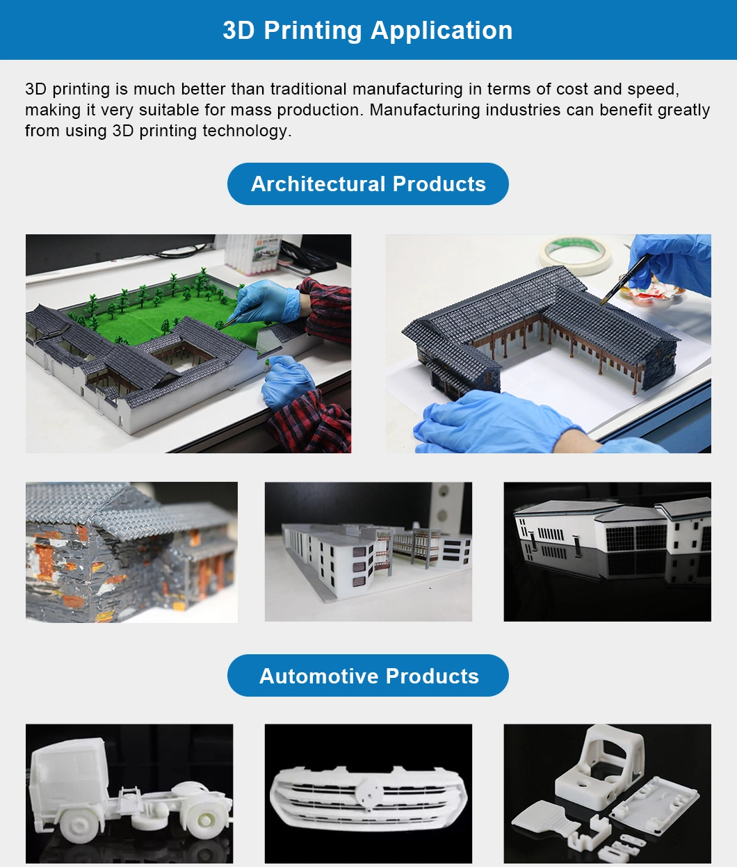 SLA Transparent Resin Factory Industrial Services Manufacturers Digital Rapid Prototyping