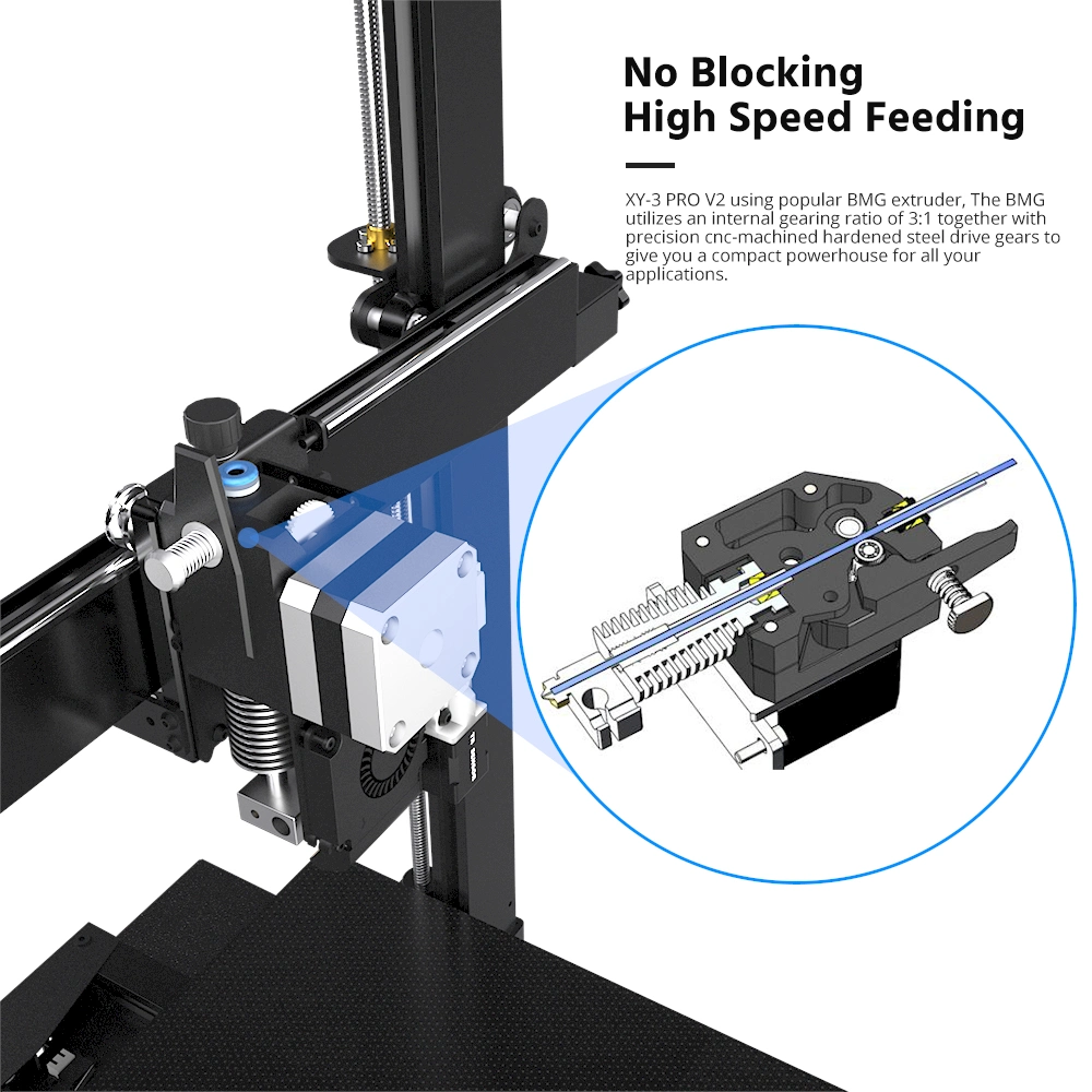 Fast Installation DIY Kit Fdm Industrial 3D Printer Printing Size 300*300*400mm