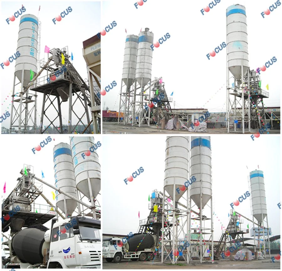 Hzs50 50m3/H Automatic Small Concrete Batching Plant for Sale