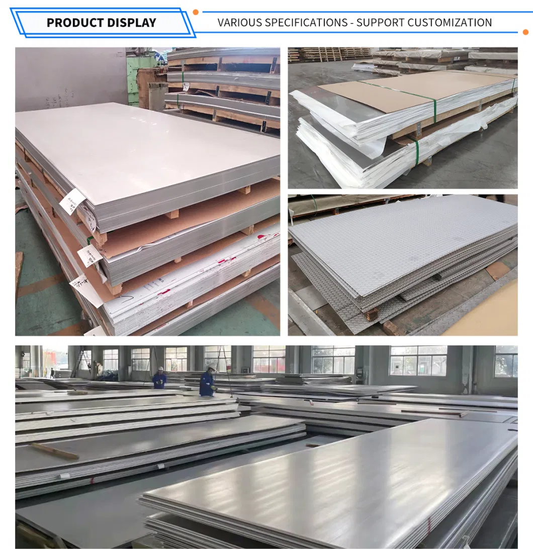 Supplier Recommend Ss Plate ASTM 201 304 304L 316 316L 317L 309S 310S 321 430 2205 2b Ba Hl Mirror Polished Finished Custom-Made Stainless Steel Ss Sheet