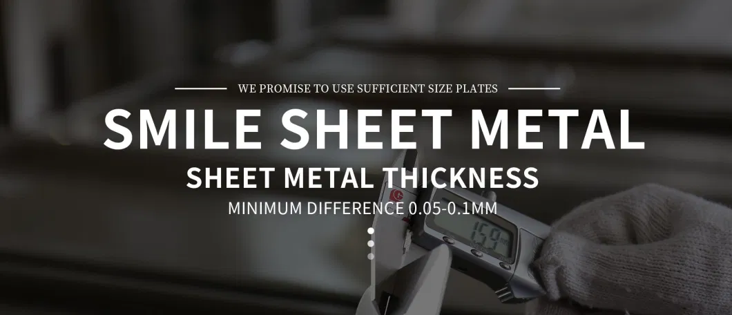 Smile Milling, Turning, Drilling and Sheet Metal Processing for OEM Precision Custom Stainless Steel CNC Parts