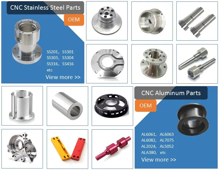 According to The Drawing CNC Machining Production of Customized Non-Standard Stainless Steels Parts Fast Delivery