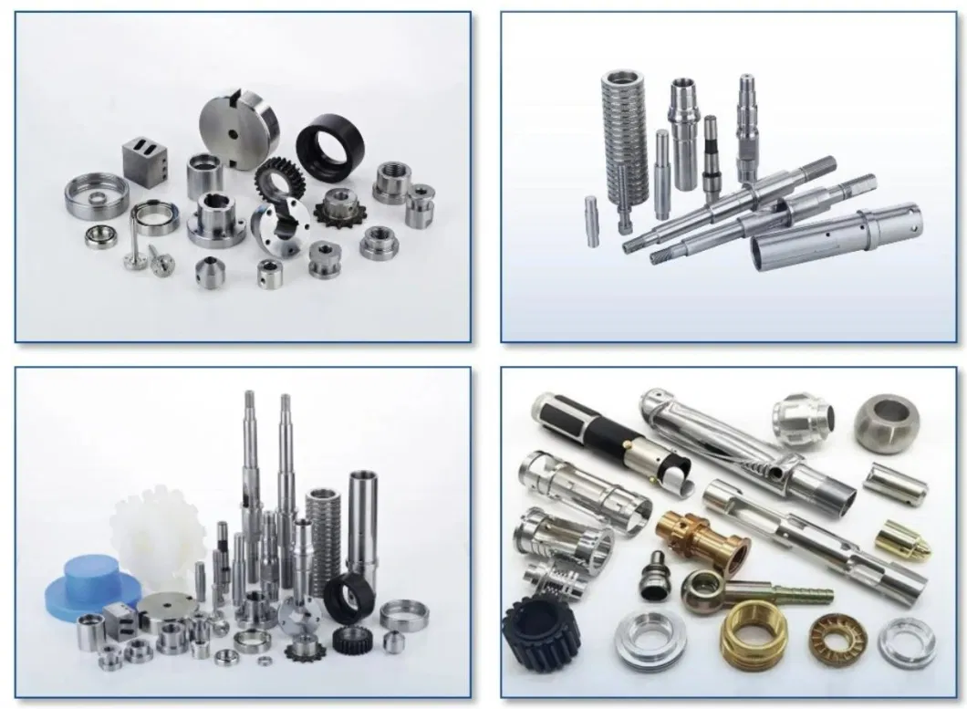 Precision Turning Spindles Screws Machined Parts Made in China