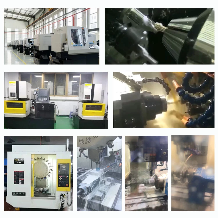 CNC Prototype Service Processing for Customized Aluminum Injection Molded Parts Turning and Milling Combination
