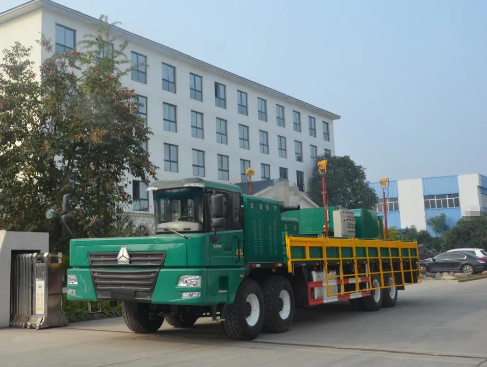 Workover Rig Mounted Drilling Rig Chassis Transport Vehicle Xj350/Xj450/Xj550 Made in China