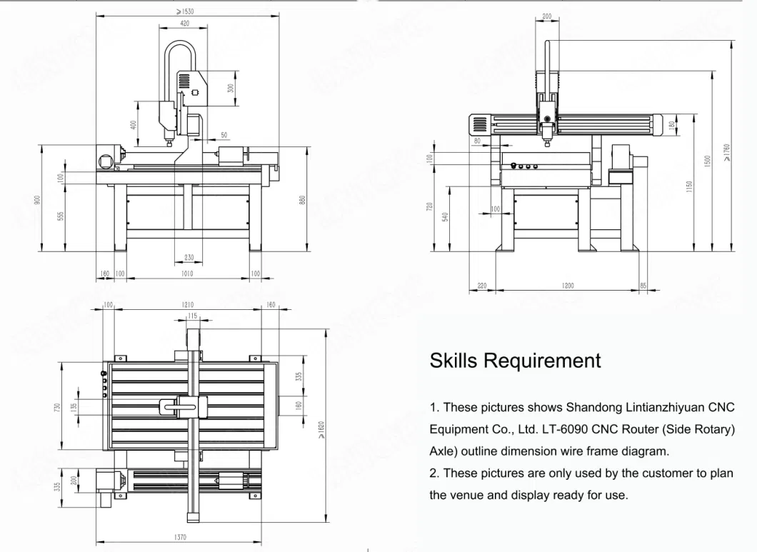 Mach3 DSP Control System Mini 6090 Wood CNC Router 4axis Engraving Machine