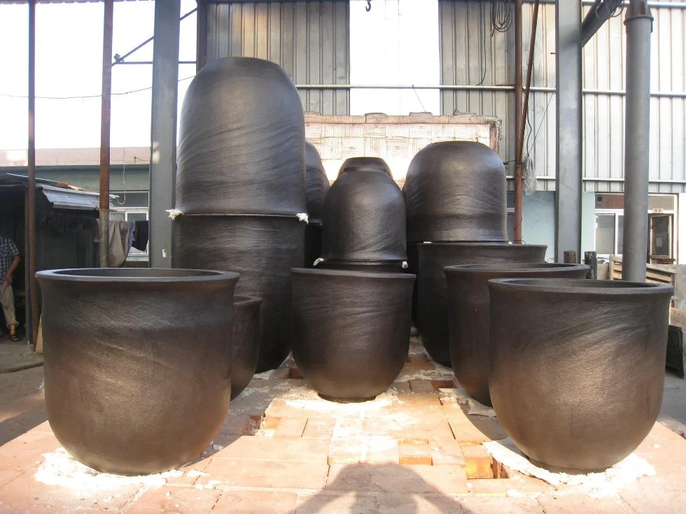 Resistant to Rapid Cooling and Heating Graphite Crucible Clay Crucible Silicon Carbide Crucible for Non-Ferrous Metal Smelting Copper/Aluminum