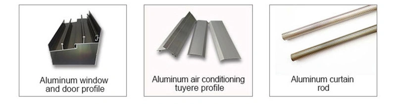 Customized Extruded Black Anodizing Industrial Aluminium