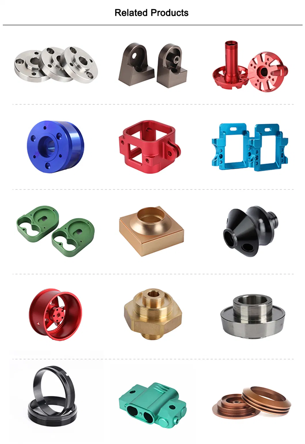 OEM CNC Machining Complex Anodized Parts Rapid Prototyping Fast Delivery