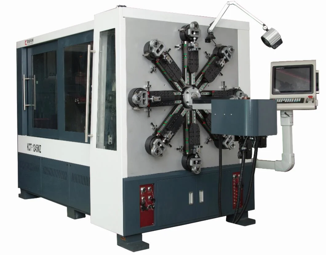 CNC 12 axis camless versatile Spring Machine