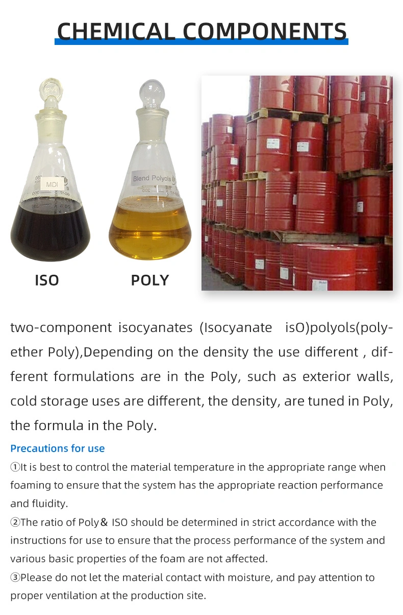 Polyurethane Material Polyurethane Insulation Spray Foam Kit CNC