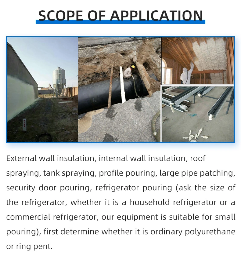 Polyurethane Material Polyurethane Insulation Spray Foam Kit CNC