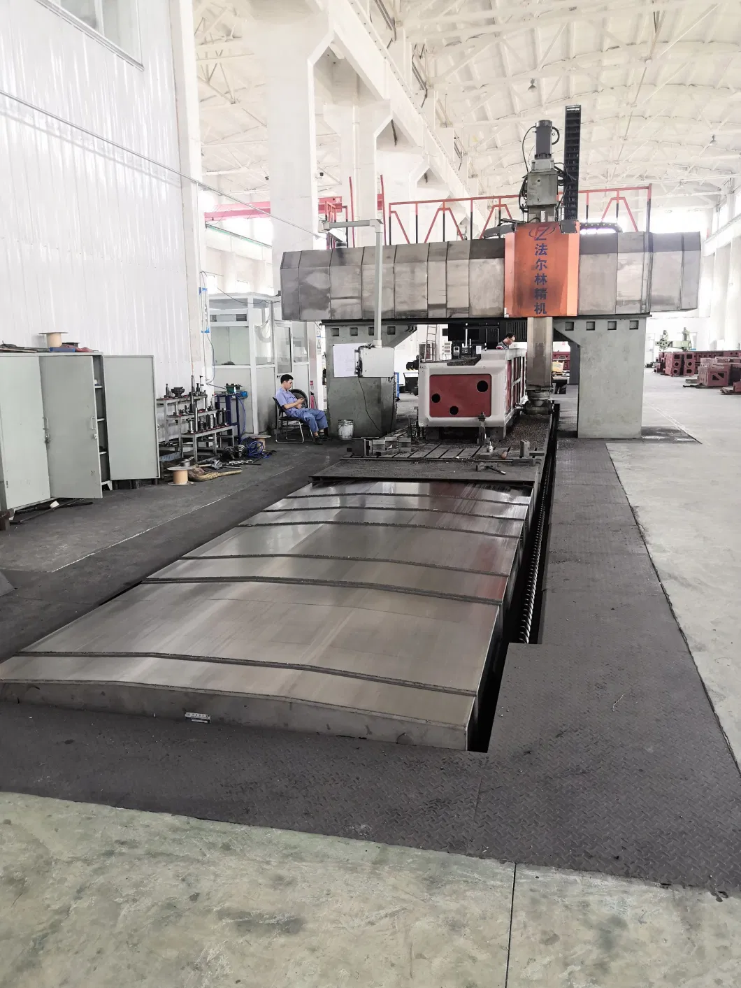 Large Bearing Capacity Fixed Beam Gantry CNC Milling Machine for Ferrous Metals Roughing and Finishing OEM/ODM