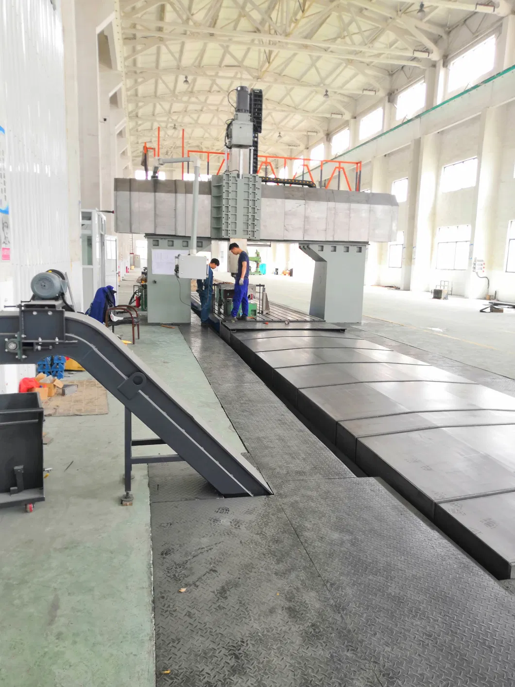 Large Bearing Capacity Fixed Beam Gantry CNC Milling Machine for Ferrous Metals Roughing and Finishing OEM/ODM