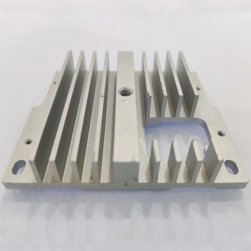 China Suppliers Customized Aluminum Anodized Extruded Heat Sink with CNC Machining