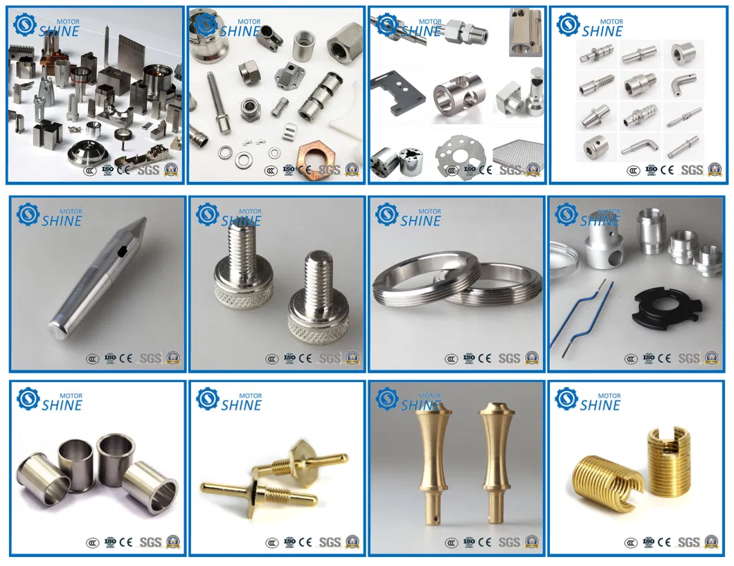 Custom Aluminum Metal Material CNC Turning Mechanical Parts Rapid Prototypes Making