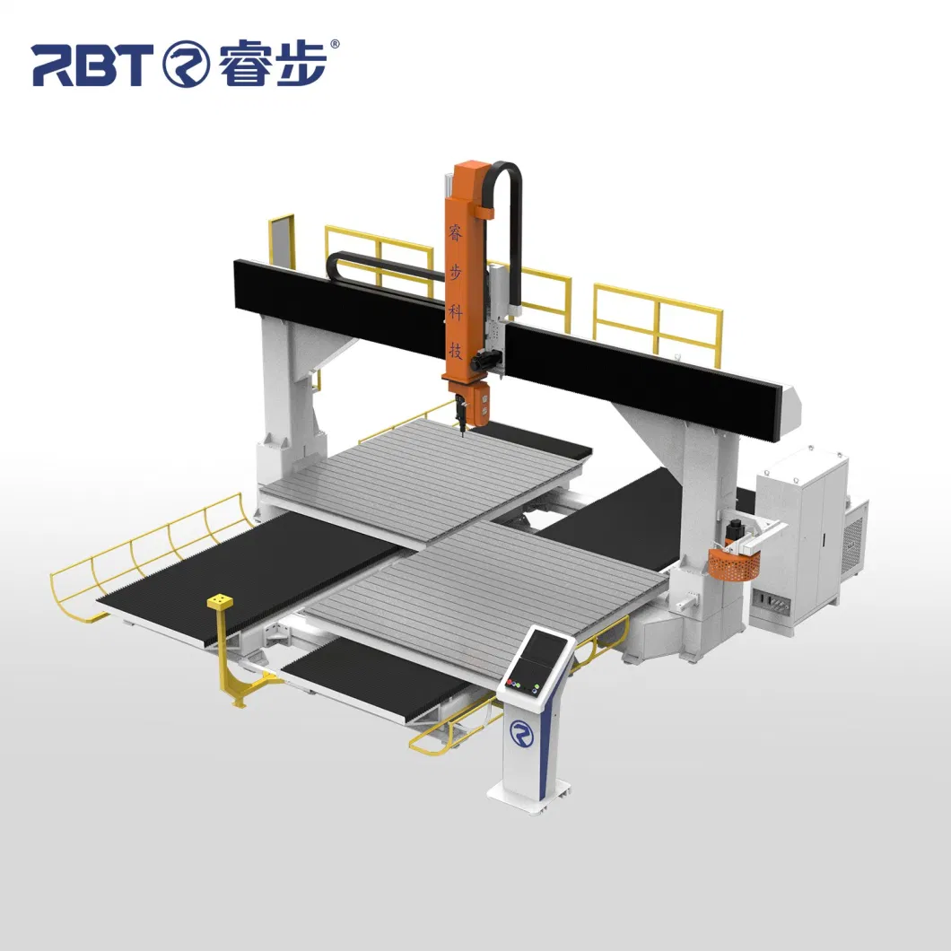 Rbt 5 Aixs Twin Table CNC Machining Center