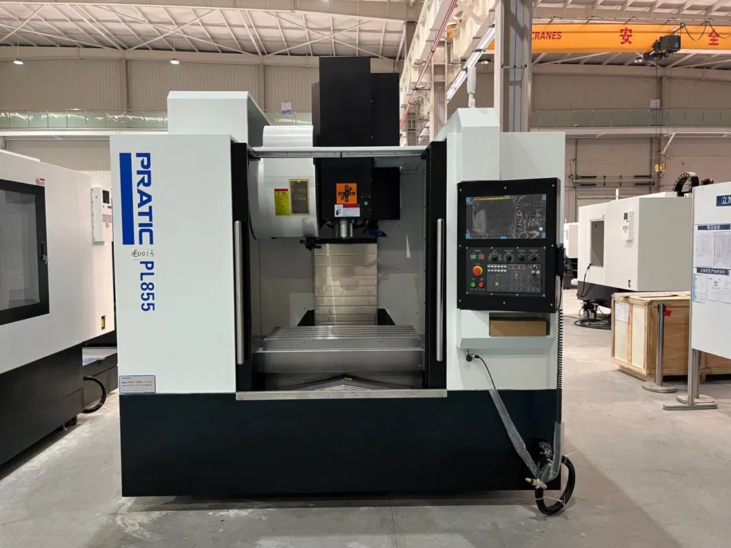 Precision Automatic Vertical Machining Center CNC Milling Machine for Small Component Aluminum Steel Iron Copper Profiles Vmc