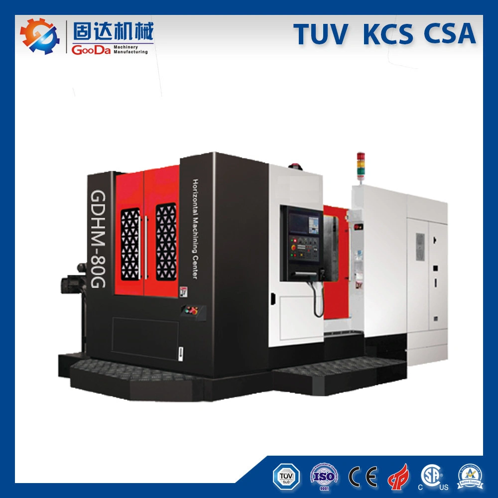 Automatic 4 Axis Horizontal CNC Milling Machining Center