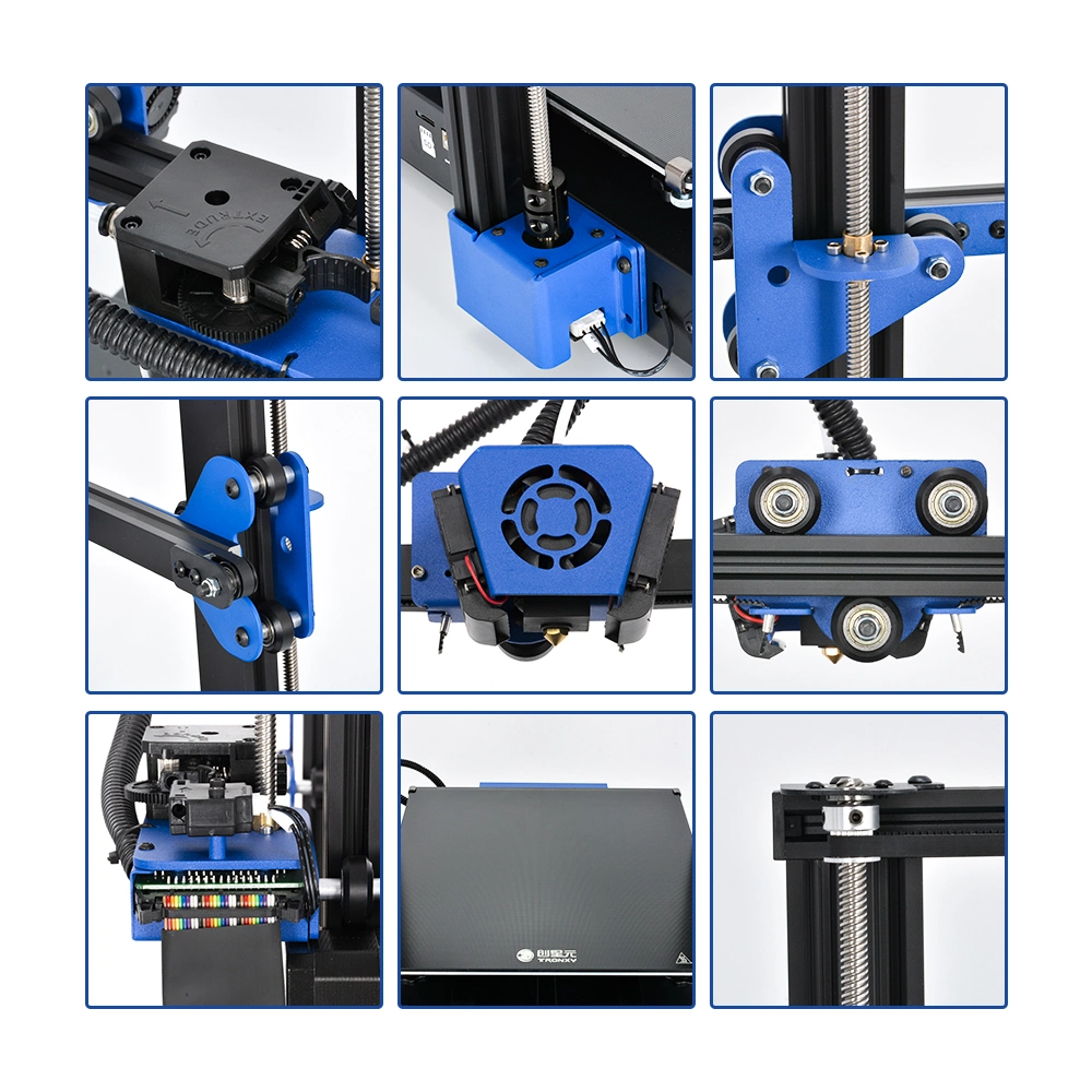 High-Precision Large-Size Fast Installation DIY Kit Fdm 3D Printer Printing Size 300*300*400mm