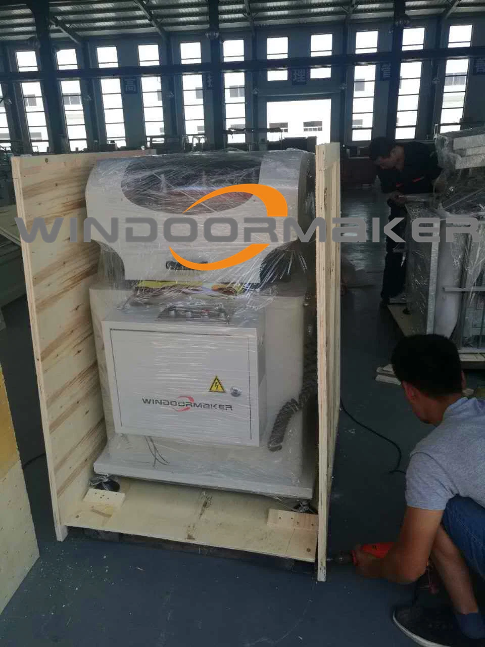 PVC Window Door Machine UPVC Window CNC Corner Cleaning Machine Plastic Window Door Processing Machine