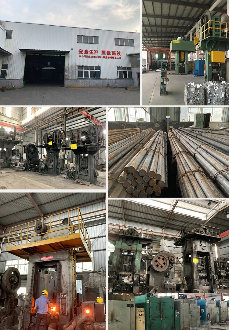 Ningbo Manufacturer Steel Aluminum Precise Forging Mechanical Parts with CNC Machining