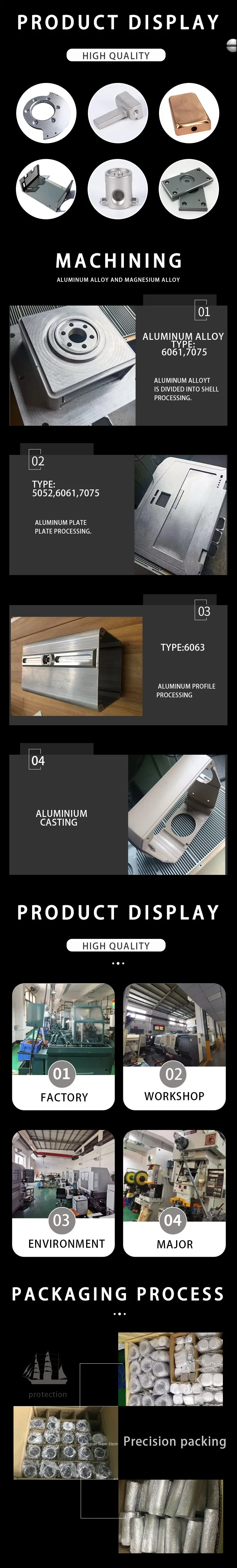 Aluminum Alloy Prototype CNC Precision Non-Standard Parts Custom Processing