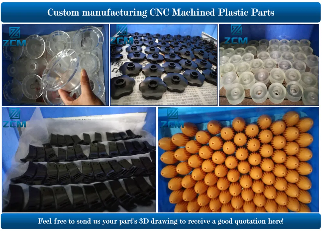 Custom Manufacturning CNC Milling/Turning Plastic/Precision Plastic Parts Rapid Prototype Manufacturer