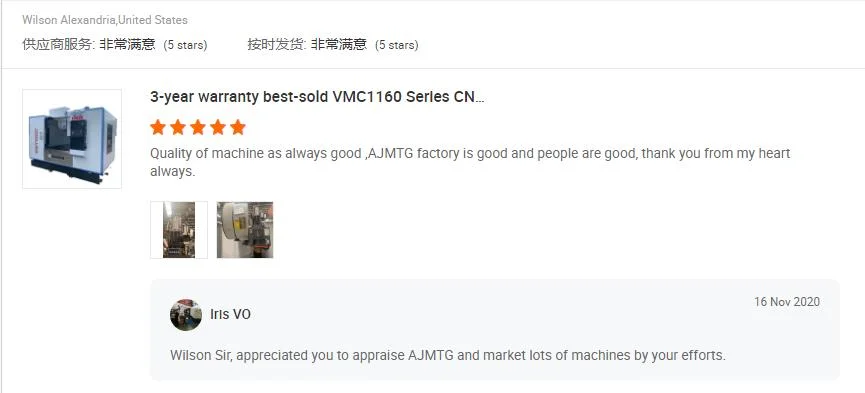 Hot! ! ! Best Quality Vmc855 Taiwan 3 or 4 or 5 Axis Metal CNC Vertical Machining Center for with or CNC Milling Machine with 3 Year Vmc Tools
