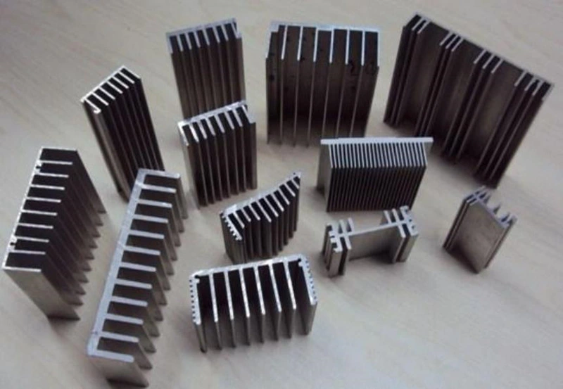China Factory Extruded Heat Radiator Aluminum Radiator Aluminium Shell
