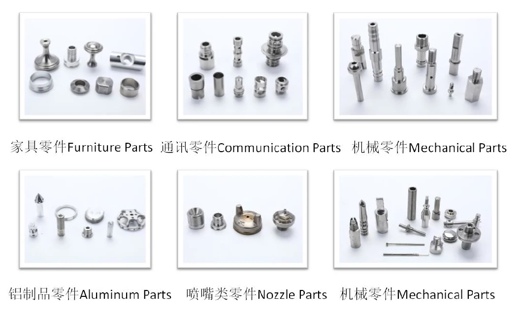 Anodized Aluminum Precision CNC Spare Turning Machining Milling Manufacturer CNC Machining Parts