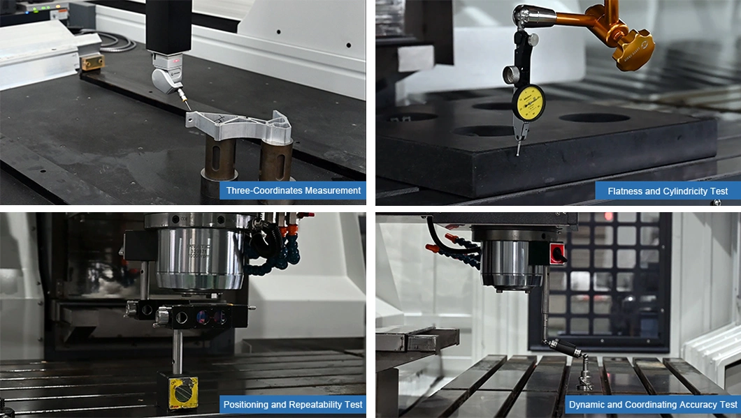 5 Axis Metal Processing CNC Machine for Aluminum Steel Profiles Vertical Machining Center Milling Drilling Tapping Vmc