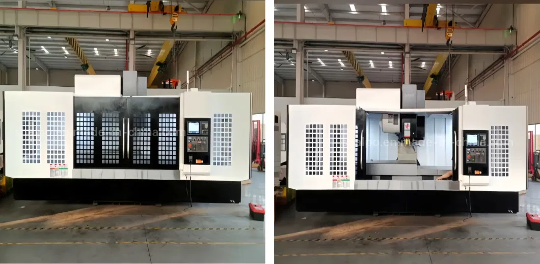 Vertical CNC Profile Processing Machine for Mould Making Used on Aluminum Copper Steel Profiles Cutting Milling Drilling Tapping V25