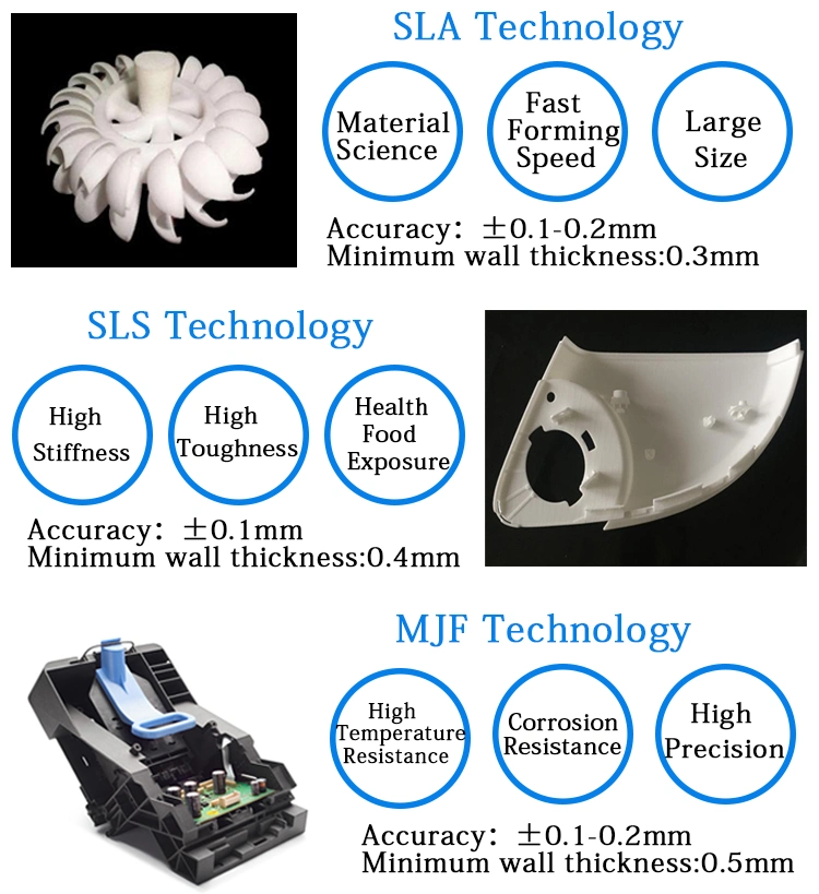 3D Printing/Rapid Prototype SLA SLS Service