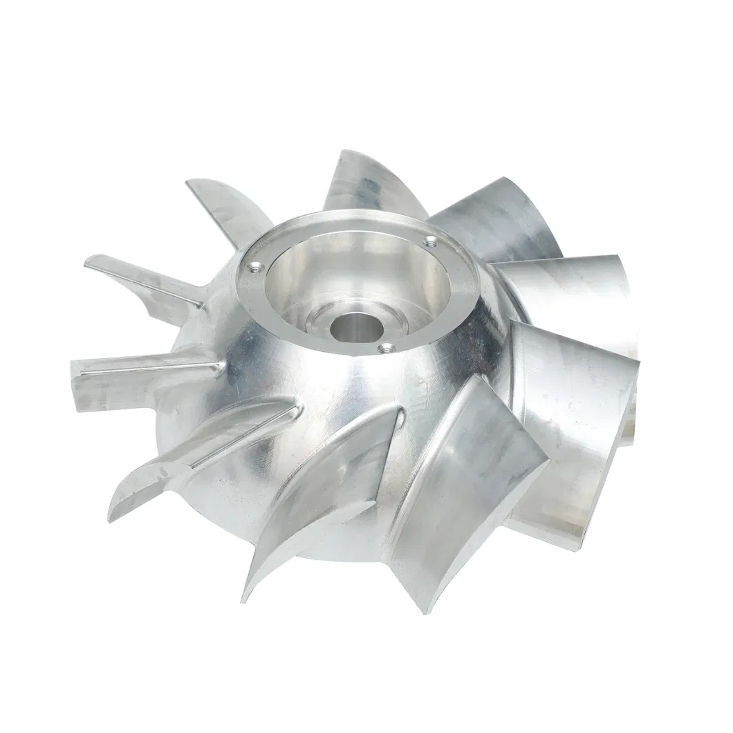 CNC Machined Turbofan Impeller and Aerospace Parts by CNC Milling and Precision Machining