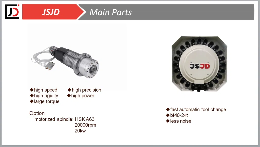 High Precision V-860s Vertical Milling Machine Tool Metal 3 Axis CNC Machine