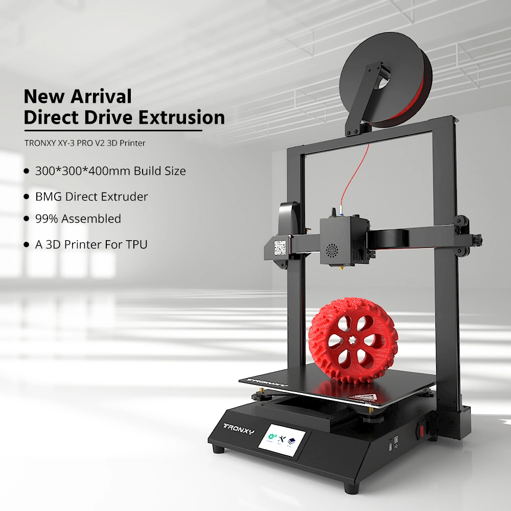 Fast Installation DIY Kit Fdm Industrial 3D Printer Printing Size 300*300*400mm