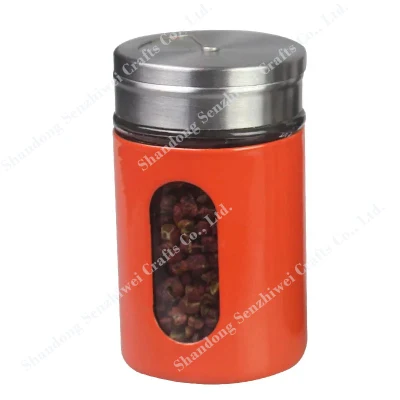 Packaging 500ml Food Pack Airtight Metal Cover Different Color Glass Bottle Storage & Organization