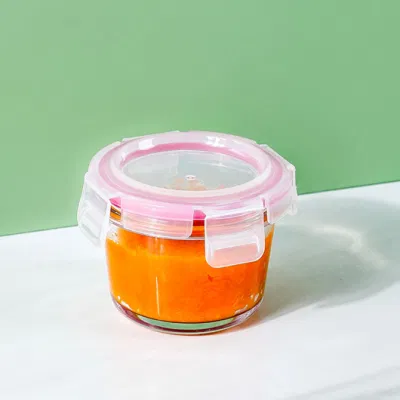 Baby Food Box Storage Steamed Eggs Frozen Crisper Small Lunch Box Mini Microwave Baby Food Bowl